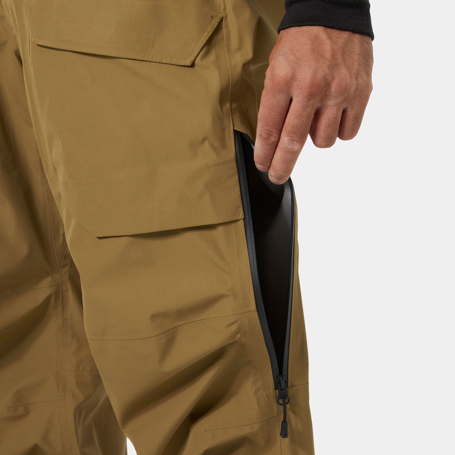 Men's Ridge Infinity Shell Bib 2.0 - 718 SEPIA