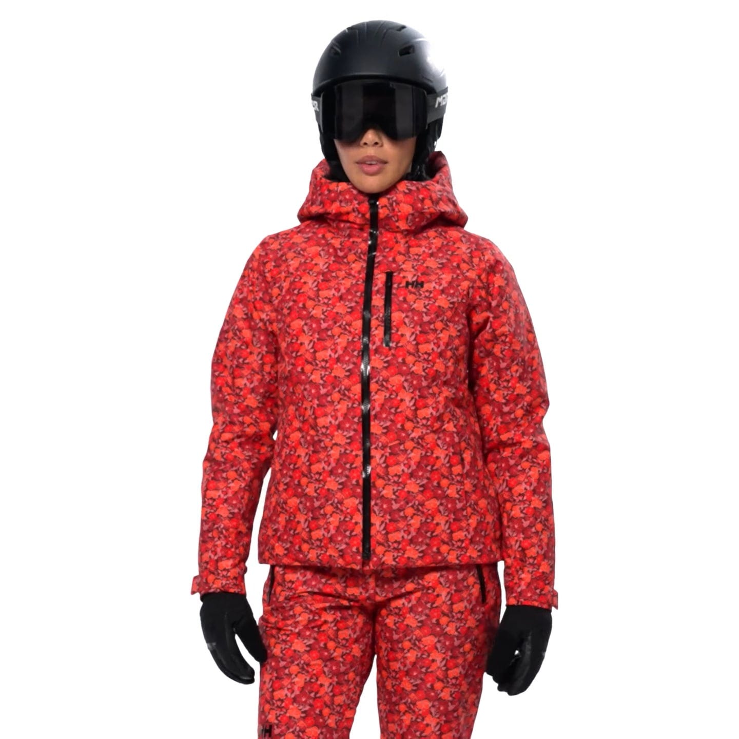 Women's Val-d'Isère 3.0 Jacket - 162 RED FLORAL AOP
