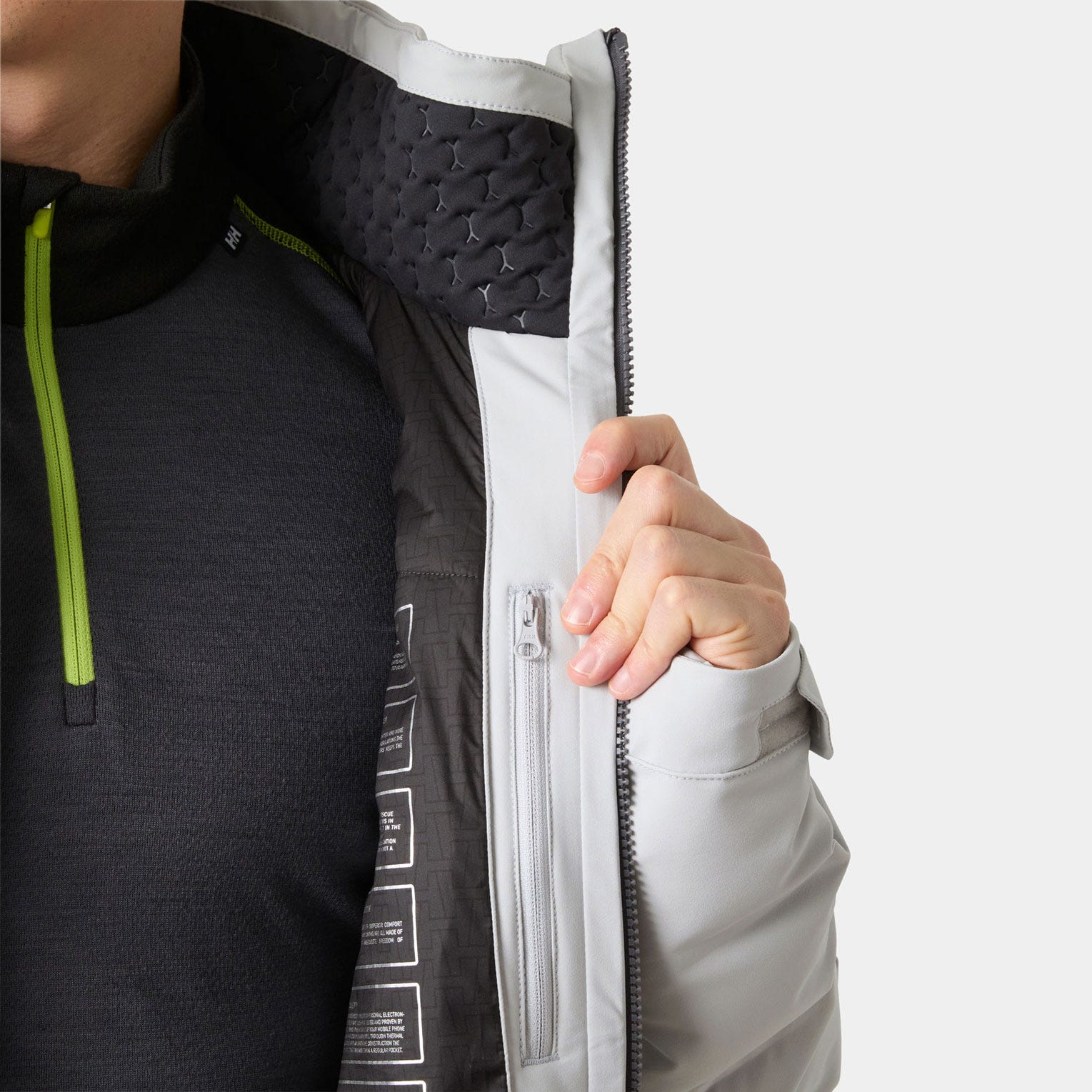 Men’s Alpha Puffy Jacket - 853 GREY FOG
