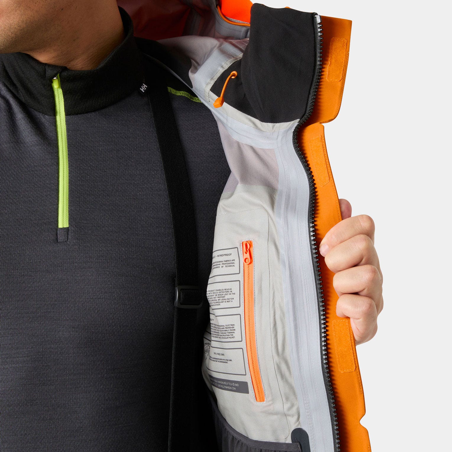 Men’s Sogn Patrol Shell Jacket - 303 IGNITE ORANGE