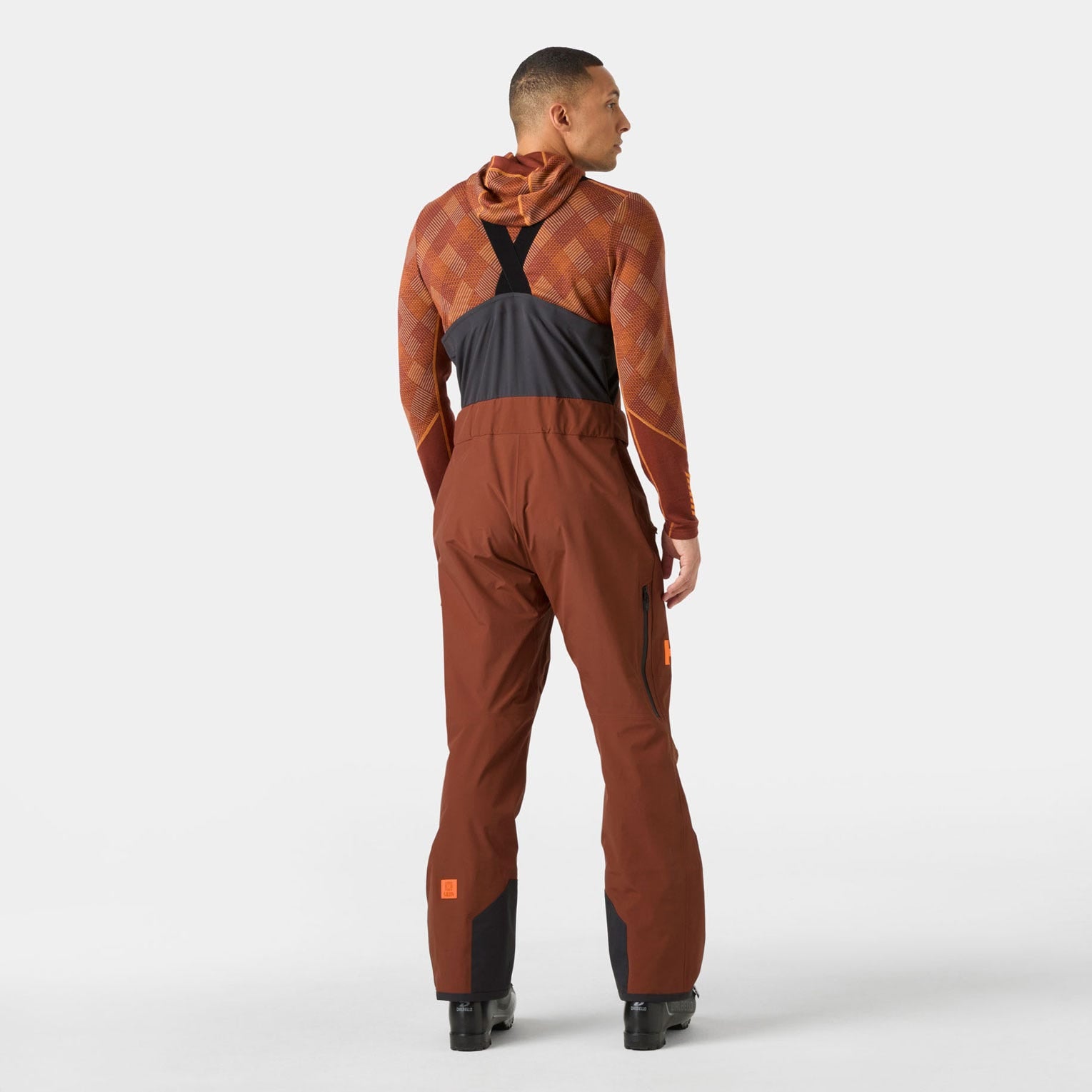 Men’s Sogn Bib Shell 2.0 Pants - 301 IRON OXIDE
