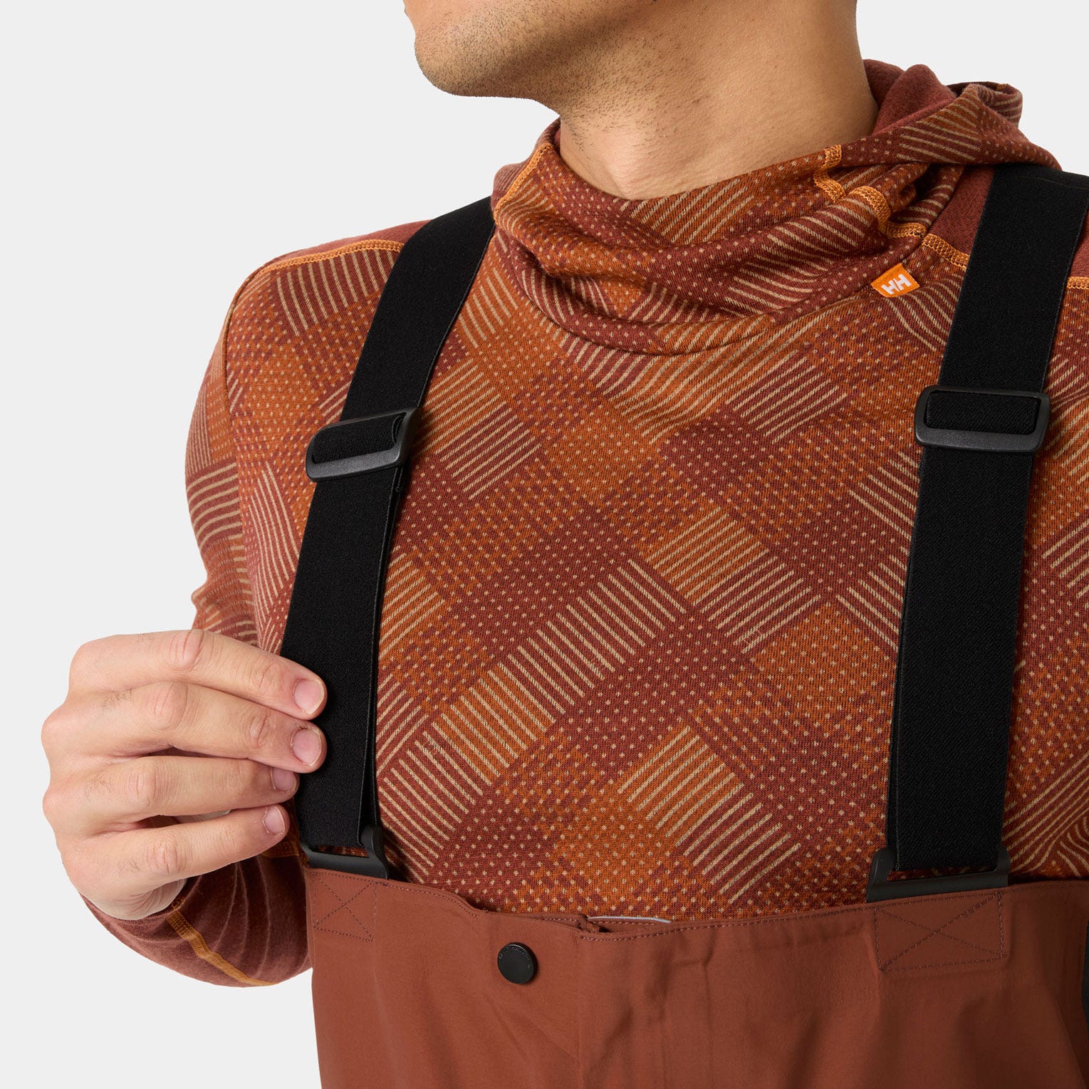 Men’s Sogn Bib Shell 2.0 Pants - 301 IRON OXIDE