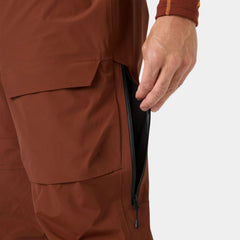 Men’s Sogn Bib Shell 2.0 Pants - 301 IRON OXIDE