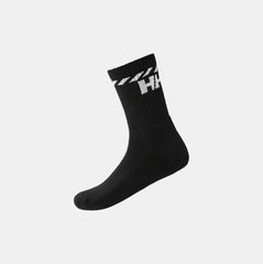 Cotton Sport Sock 3Pk - 990 BLACK