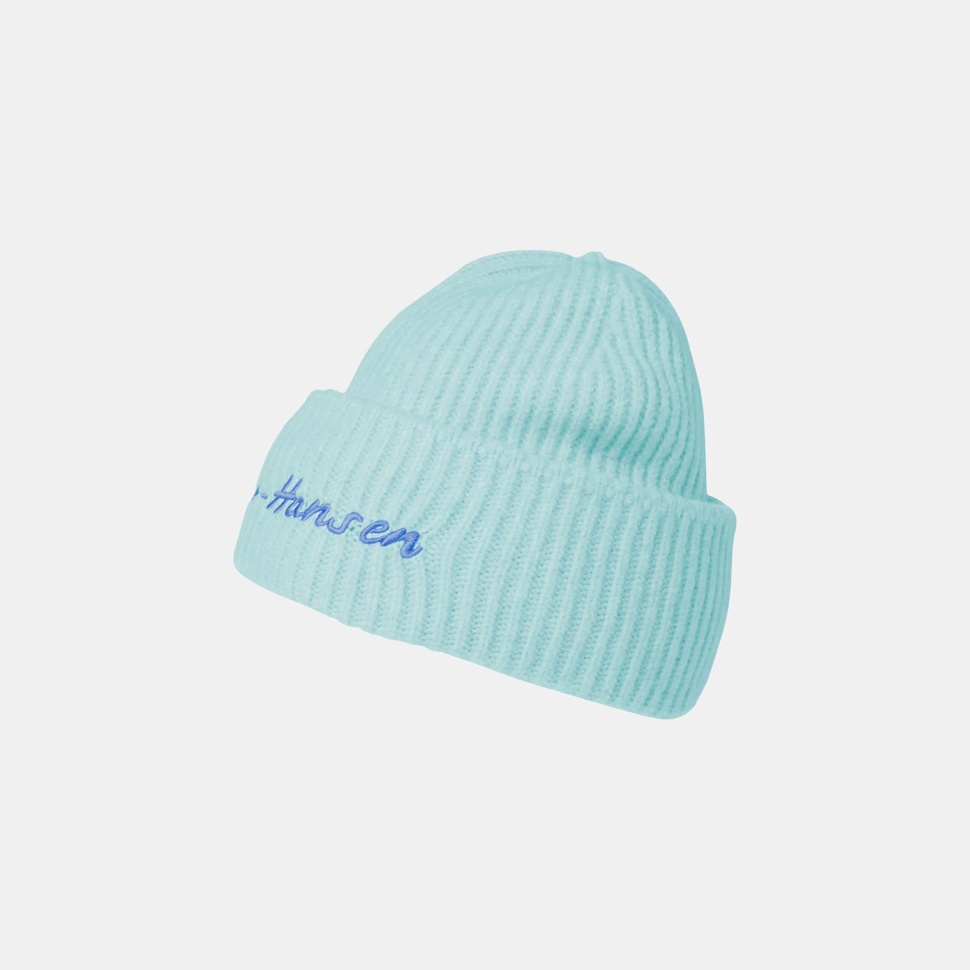 Soft Rib Beanie - 537 BARELY BLUE