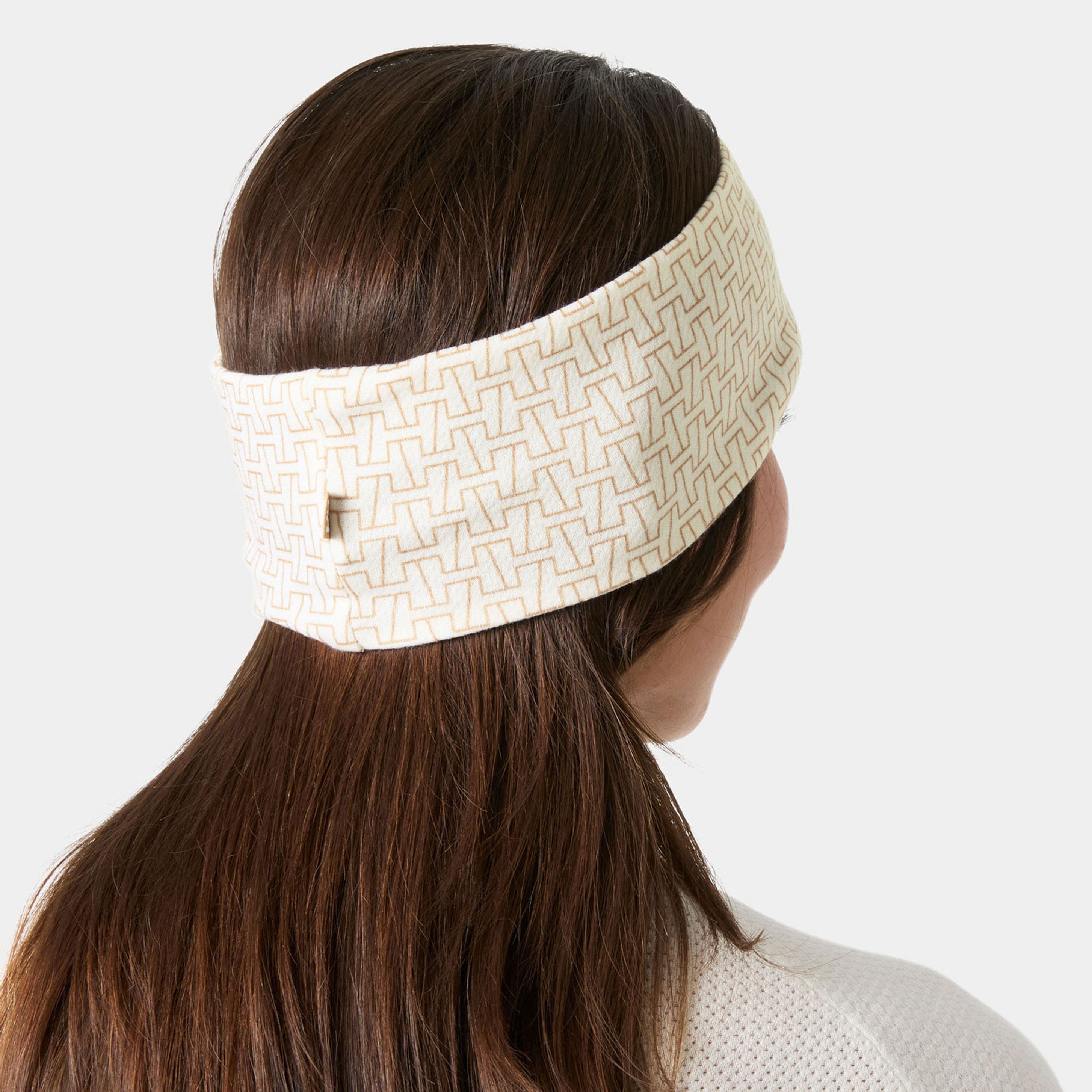 HH LIFA® Merino Headband - 047 SNOW MONOGR