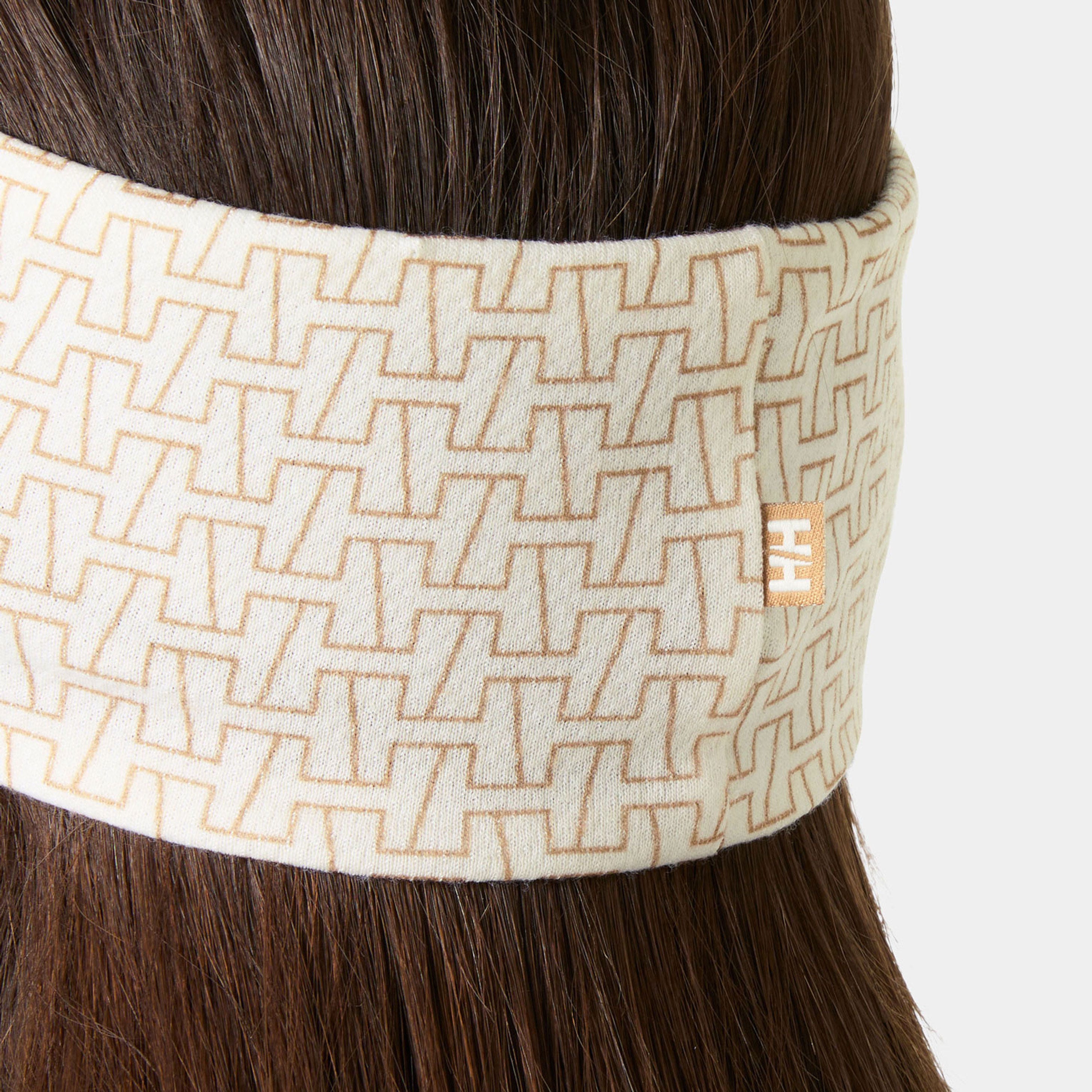 HH LIFA® Merino Headband - 047 SNOW MONOGR