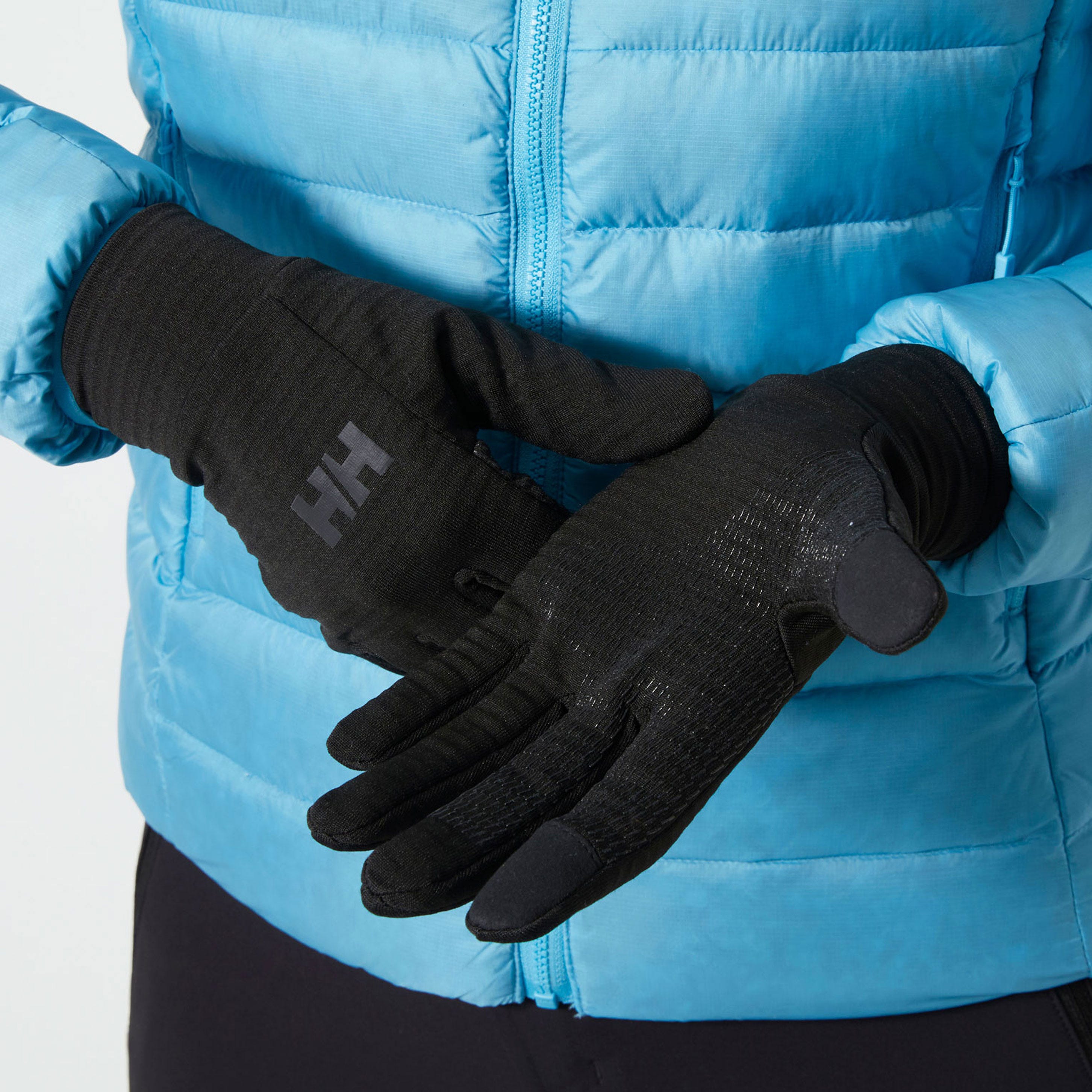Unisex Versalite Touch Glove Liner - 990 BLACK