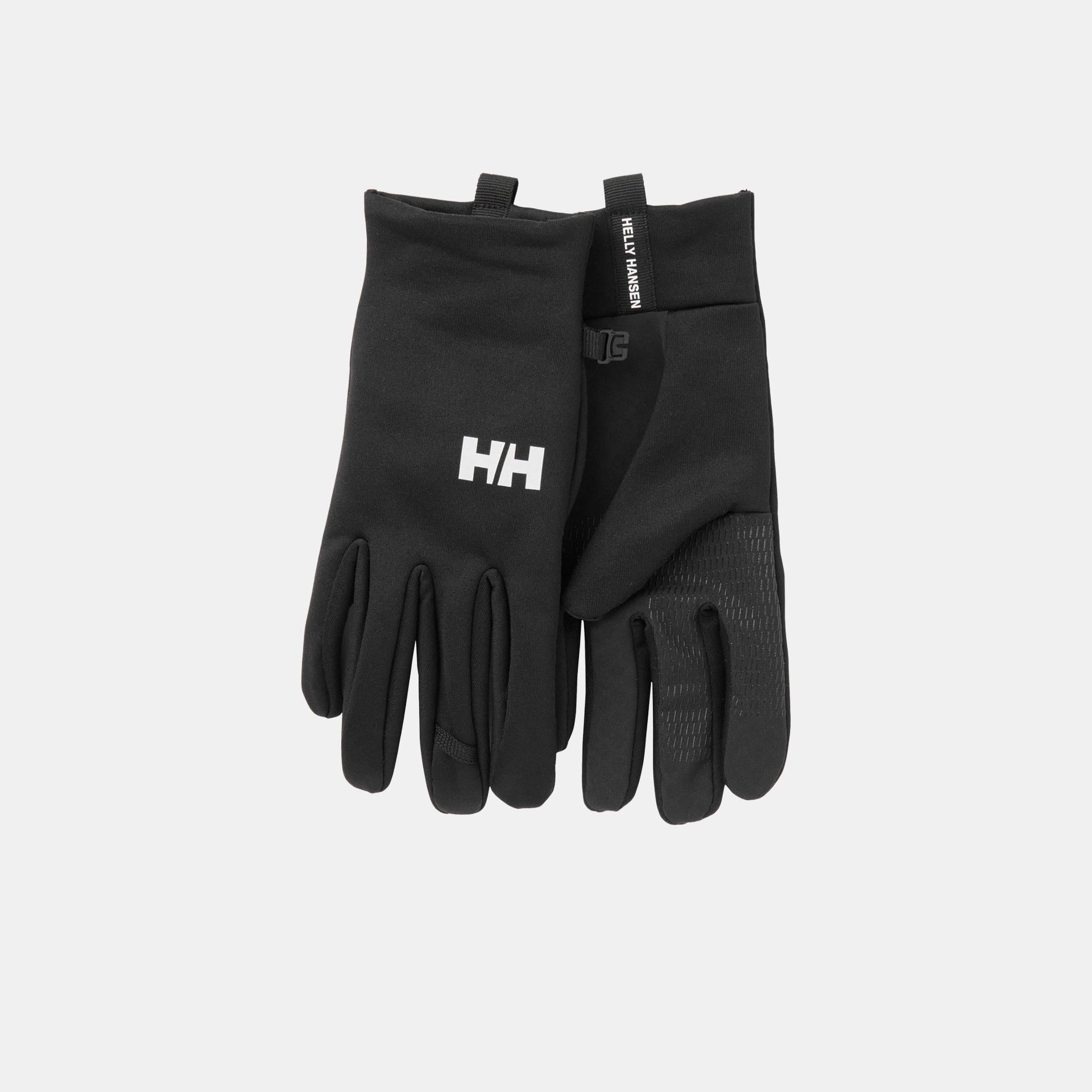 Unisex Hardface Fleece Touch Gloves - 990 BLACK